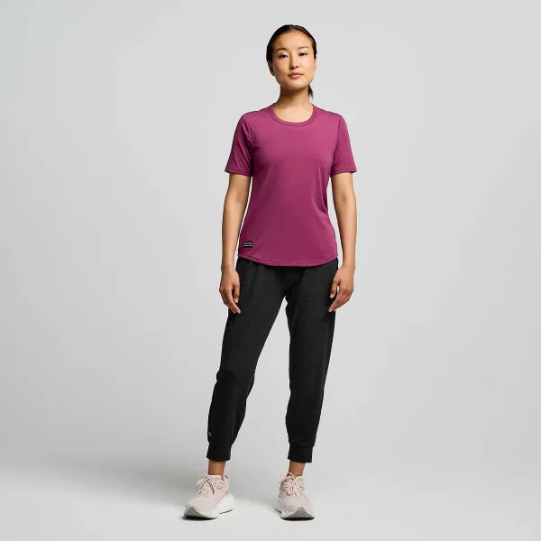 Жіноча футболка Saucony TRIUMPH SHORT SLEEVE